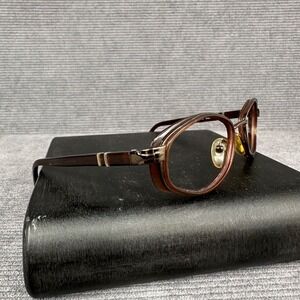 Persol 2063-S 6181/47 No Lenses Small Brown Unisex Sunglasses Frame 49-20 130